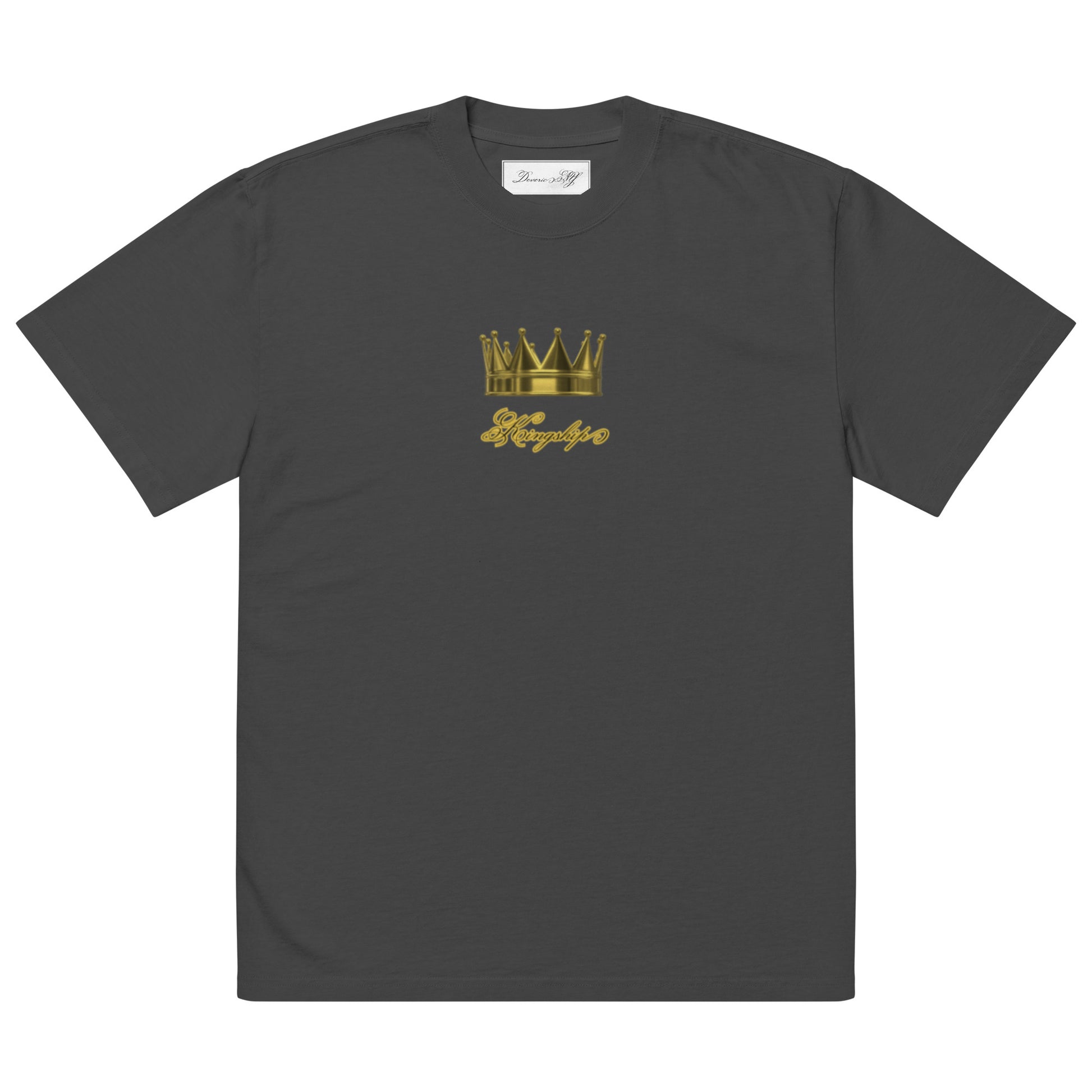 Kingship- Drip King 1.0 Oversized T-Shirt – Embrace Your Royal Flow - Deveric NY