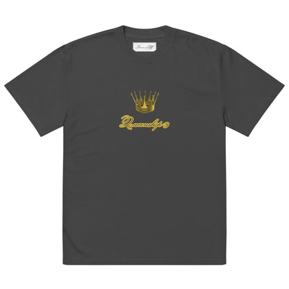 Queenship- Drip Queen 1.1 Oversized T-Shirt – Royal Elegance with a Splash of Confidence - Deveric NY