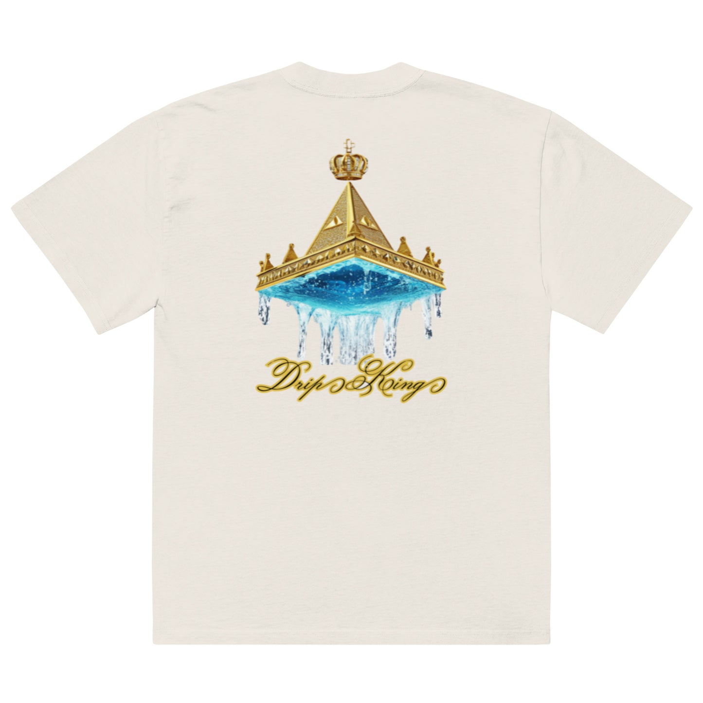 Kingship- Drip King 1.0 Oversized T-Shirt – Embrace Your Royal Flow - Deveric NY