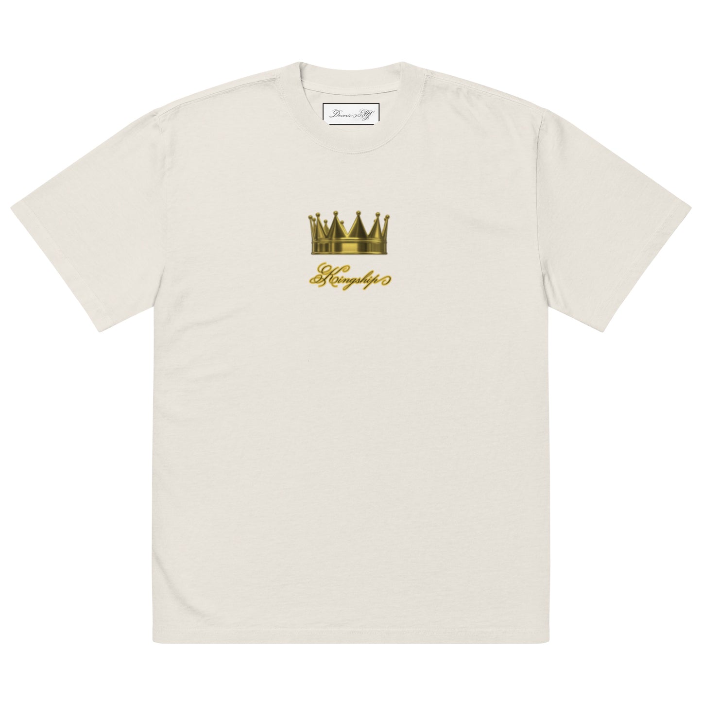 Kingship- Drip King 1.0 Oversized T-Shirt – Embrace Your Royal Flow - Deveric NY