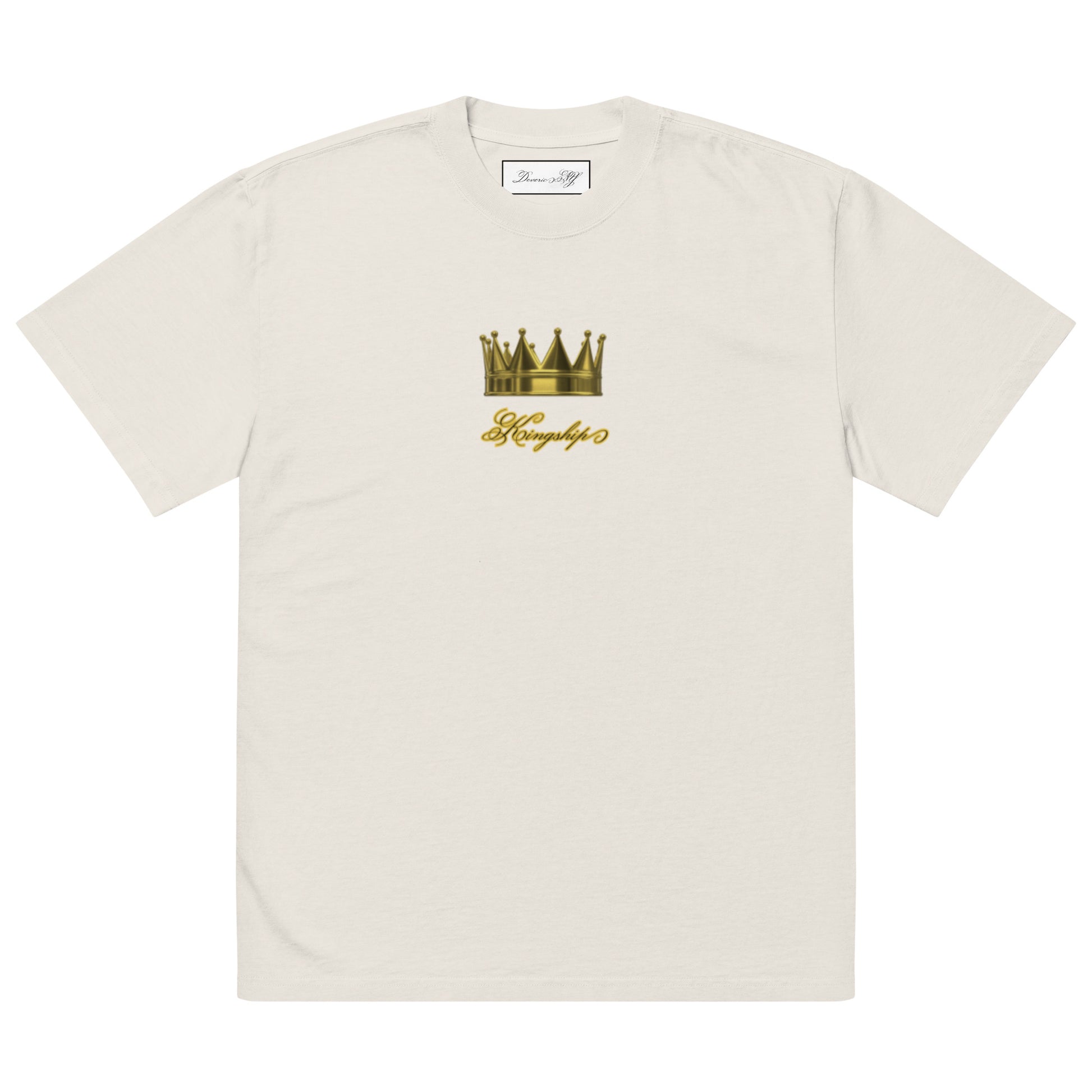 Kingship- Drip King 1.0 Oversized T-Shirt – Embrace Your Royal Flow - Deveric NY