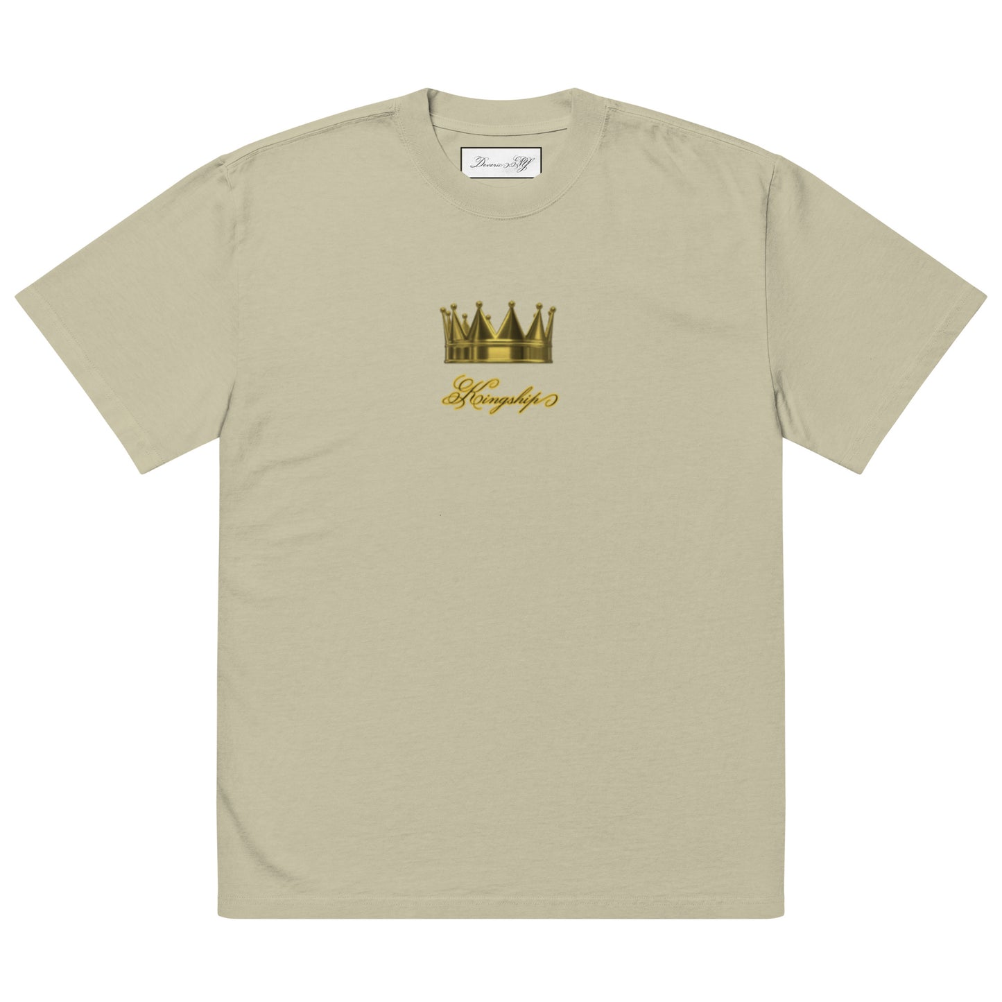 Kingship- Drip King 1.0 Oversized T-Shirt – Embrace Your Royal Flow - Deveric NY