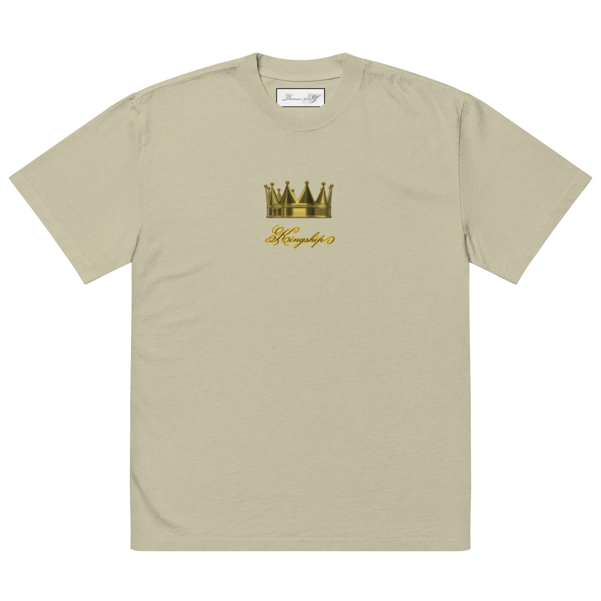 Kingship- Drip King 1.0 Oversized T-Shirt – Embrace Your Royal Flow - Deveric NY