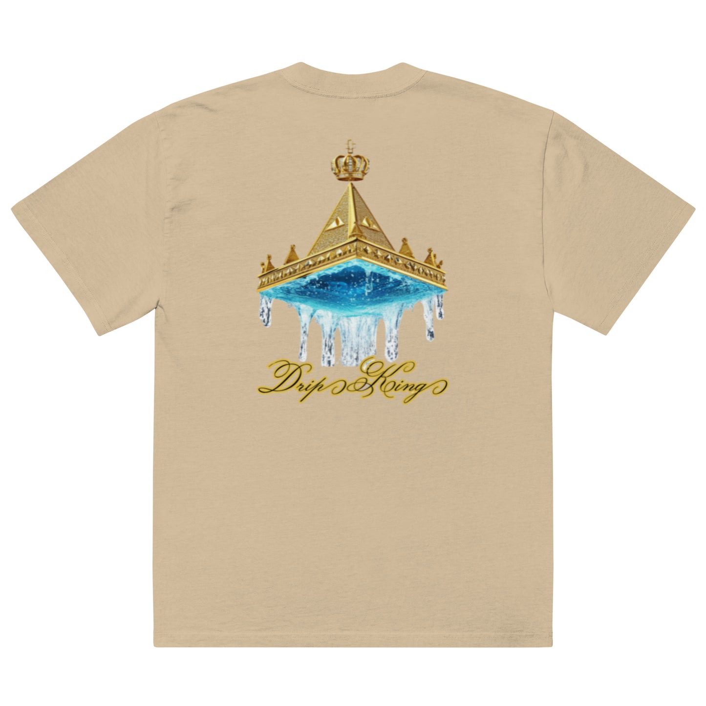 Kingship- Drip King 1.0 Oversized T-Shirt – Embrace Your Royal Flow - Deveric NY