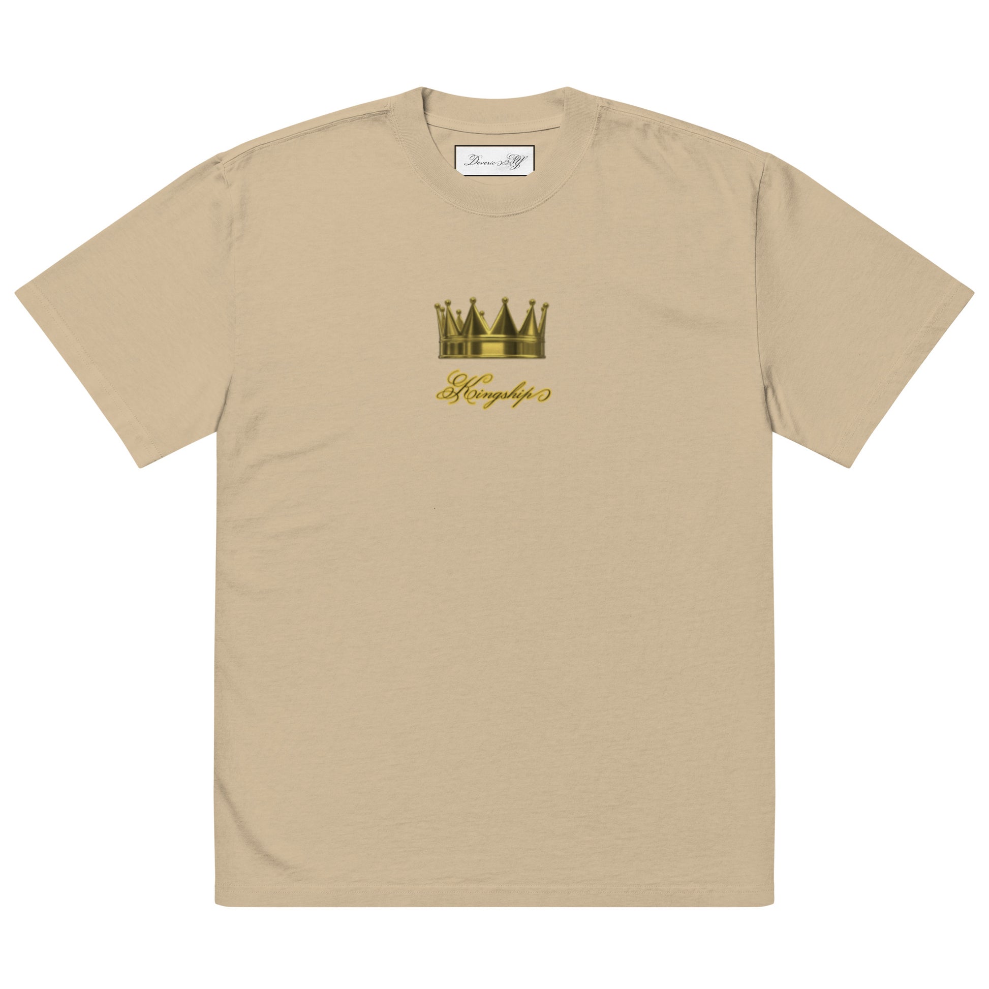 Kingship- Drip King 1.0 Oversized T-Shirt – Embrace Your Royal Flow - Deveric NY