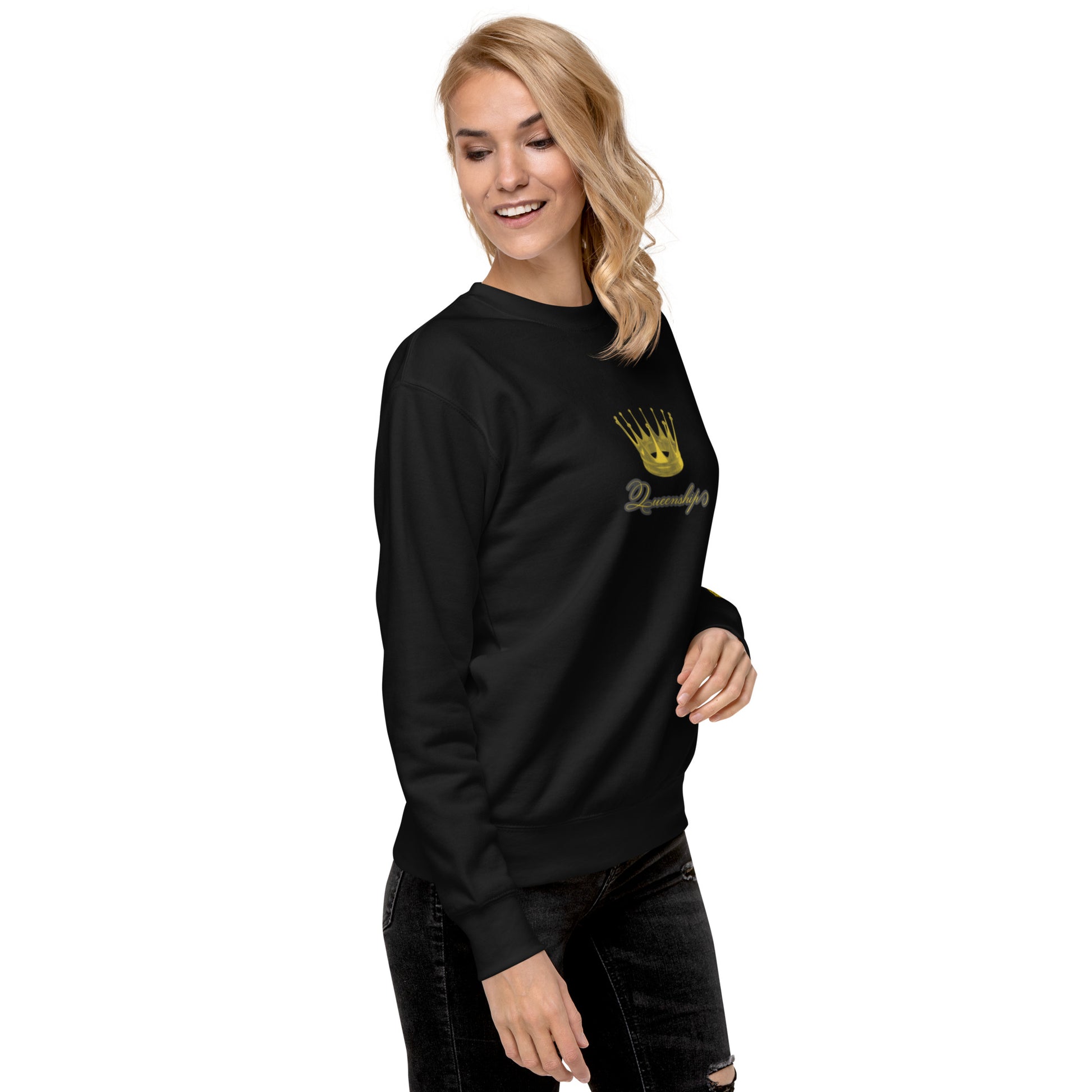 Queenship- Drip Queen 2.0 Sweatshirt – Reign with Elegance - Deveric NY