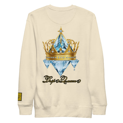 Queenship- Drip Queen 2.0 Sweatshirt – Reign with Elegance - Deveric NY