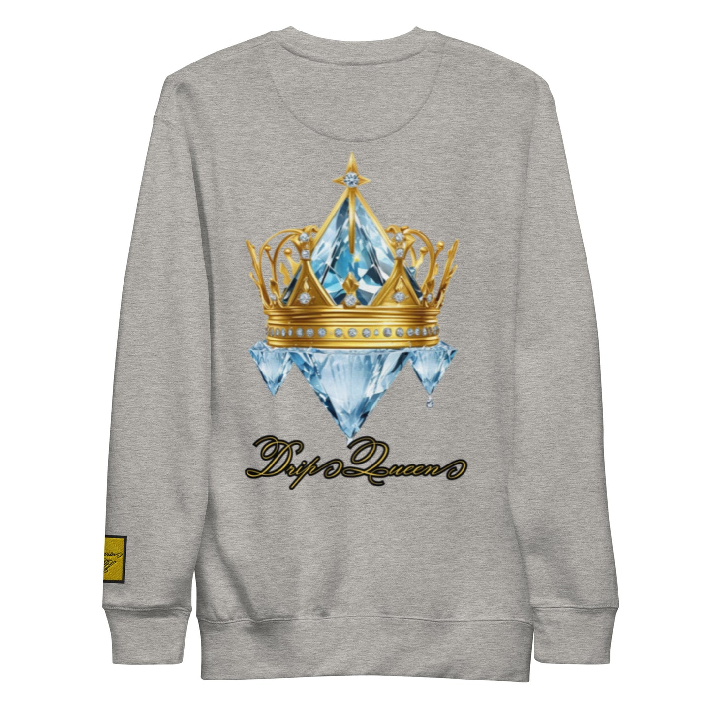 Queenship- Drip Queen 2.0 Sweatshirt – Reign with Elegance - Deveric NY