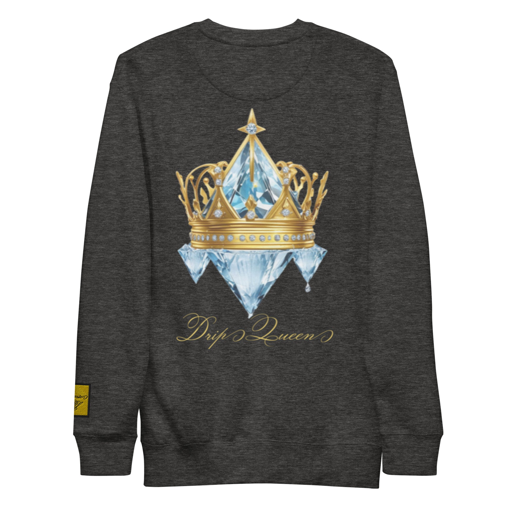 Queenship- Drip Queen 2.0 Sweatshirt – Reign with Elegance - Deveric NY