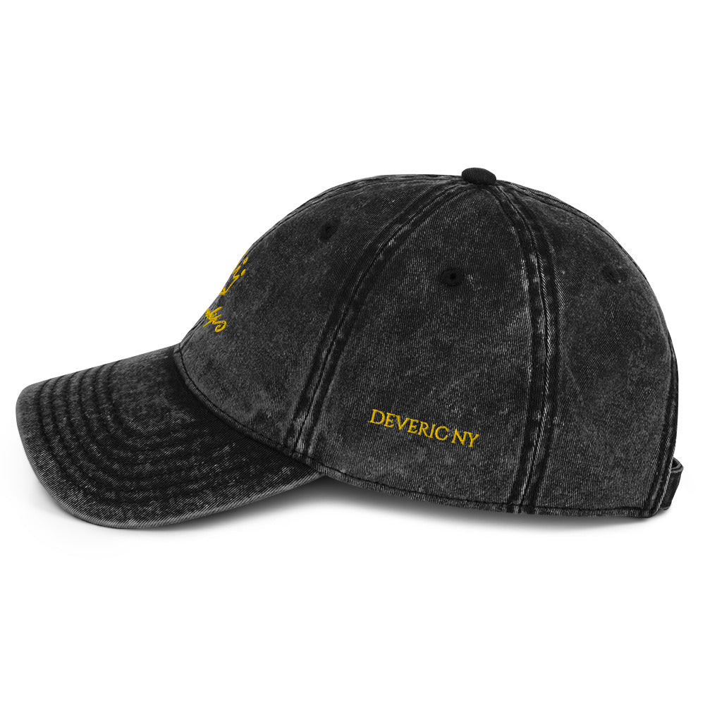 Queenship Vintage Cap – Timeless Style with Royal Confidence - Deveric NY